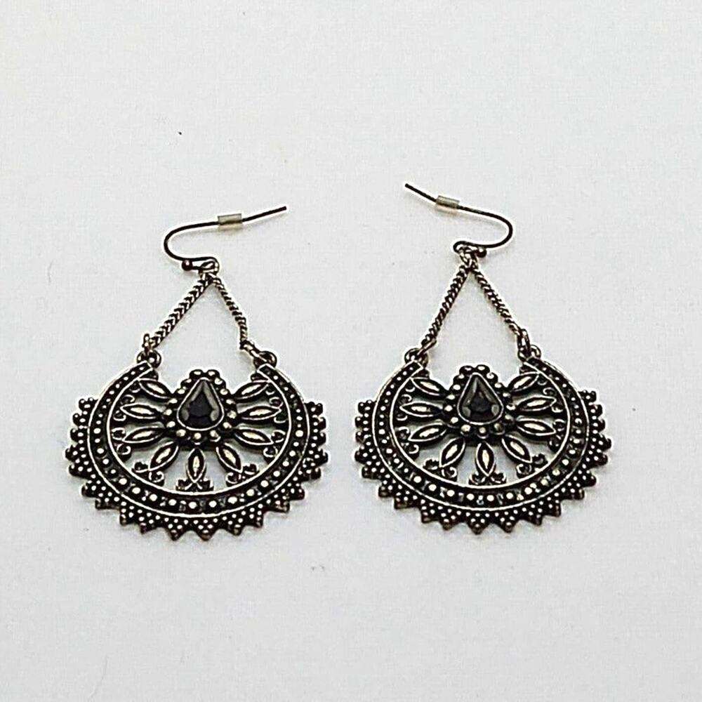 Avon incident Stars Earrings Brass Fishhook Ear Wires